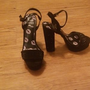 Size 8 Black high heels